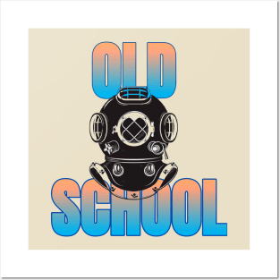 Scuba diving t-shirt designs Posters and Art